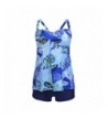 Happybai Printed Tankini Swimsuit Bathing