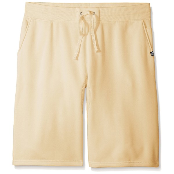 Buy > beige fleece shorts > in stock