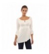 PattyBoutik Shoulder Sleeve Blouse Ivory