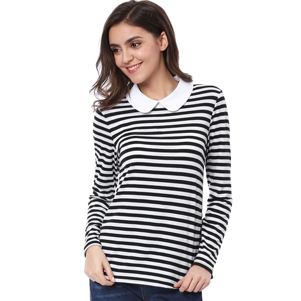 Allegra Womens Sleeve Peter Striped