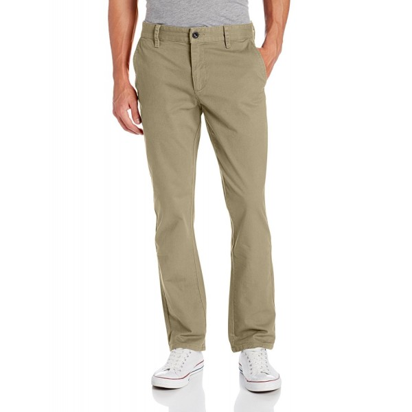 RVCA Mens Time Chino Khaki