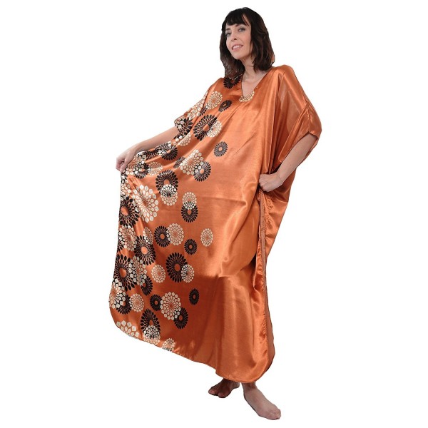 Spheroid Floral Print Caftan Caf 59