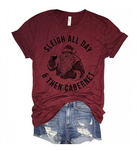 Sleigh Cabernet CHRISTMAS Unisex XLarge