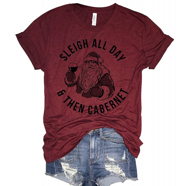 Sleigh Cabernet CHRISTMAS Unisex XLarge