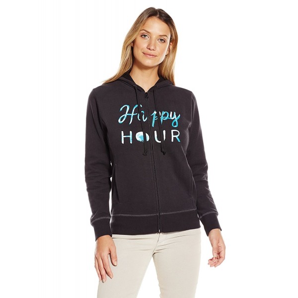 Life Womens Happy Hoodie Small