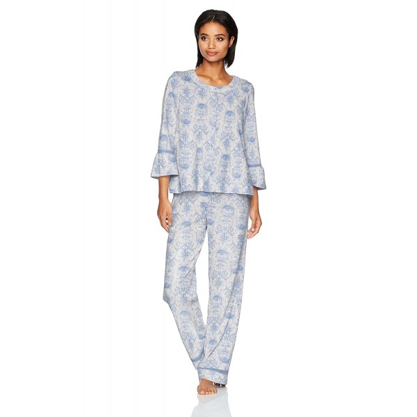 Carole Hochman Womens Cardigan Pajama