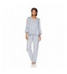 Carole Hochman Womens Cardigan Pajama