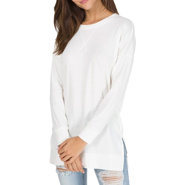 levaca Womens Sleeve Sweatshirt Casual