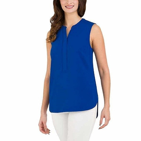 Hilary Radley Ladies Sleeveless Blouse