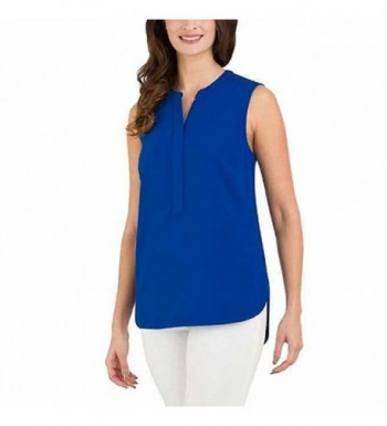 Hilary Radley Ladies Sleeveless Blouse