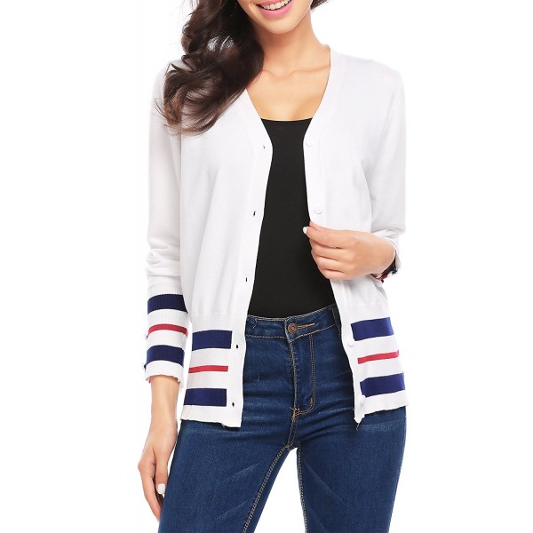 ODlover Womens Classic Cardigan Sweater