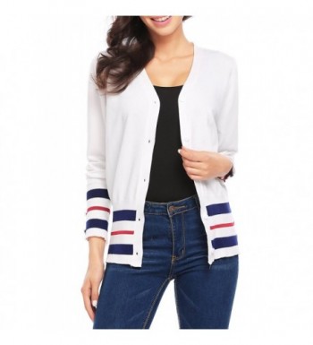 ODlover Womens Classic Cardigan Sweater