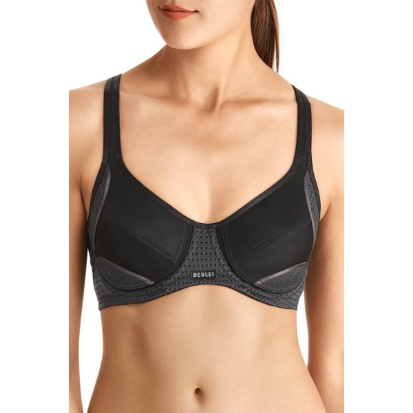 Berlei Womens High Impact Underwire Black