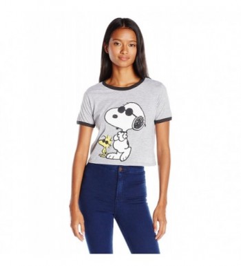 Peanuts Juniors Polyester Graphic Heather