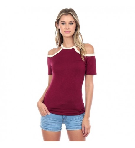 Bequzz BQU T4001 1 tank off shoulder Burgundy