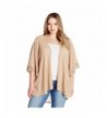 Eyeshadow Womens Kimono Cardigan Palomino