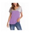 Adreamly Womens Casual Raglan Lavender