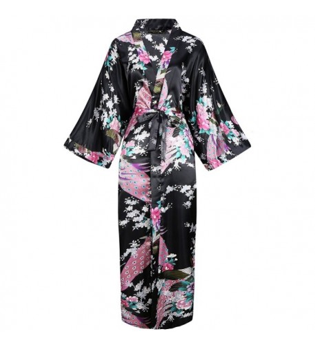 BABEYOND Womens Peacock Blossoms Printed