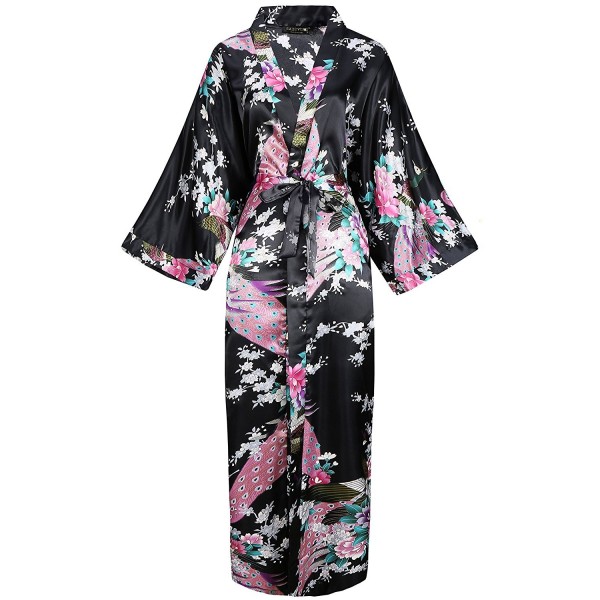 BABEYOND Womens Peacock Blossoms Printed