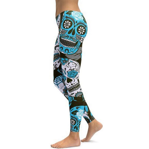 sissycos Printed Pattern Elastic Leggings