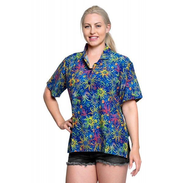 Leela Sleeve Button Tropical Carribean