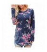 ZZURCCA Sleeve Raglan Floral Blouses