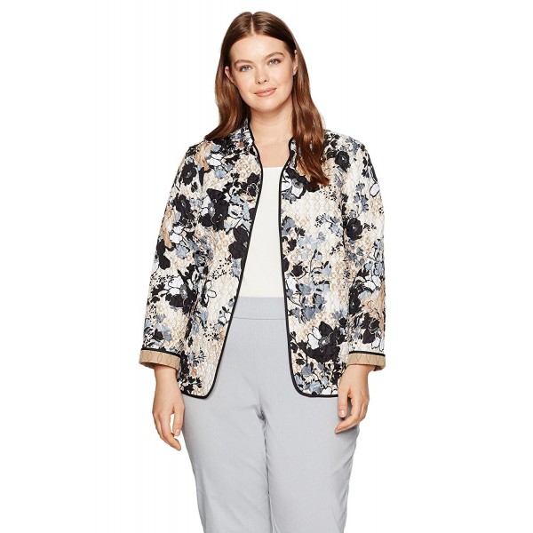 Alfred Dunner Womens Petite Jacket