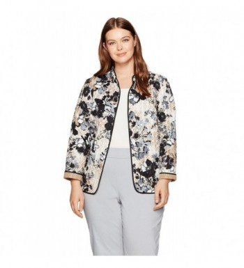 Alfred Dunner Womens Petite Jacket