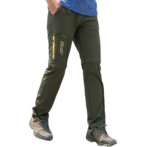 Women's Outdoor Quick Dry Convertible Hiking Stretch Cargo Pants 5818 ...
