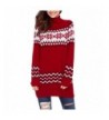 Dearlovers Snowflake Turtleneck Christmas Sweater