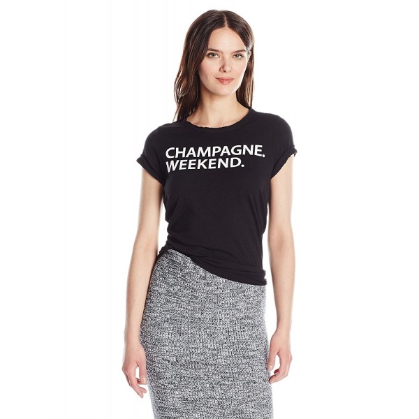 CHASER Womens Champagne Weekend Black
