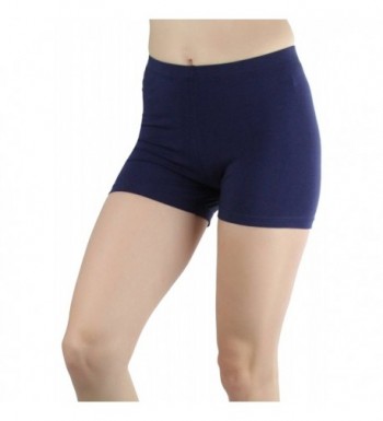 ToBeInStyle Womens Cotton Spandex Outseam Shorts