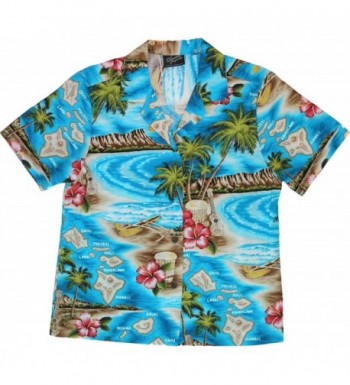 RJC Womens Tropical Hawaiian Turquoise