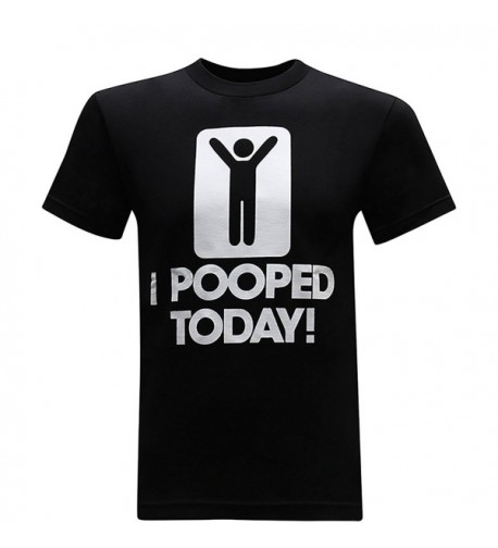 Pooped Today Funny T Shirt Medium