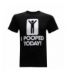 Pooped Today Funny T Shirt Medium