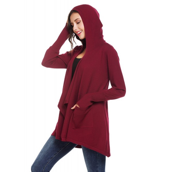 Zeagoo Womens Knitwear Cardigans Pockets