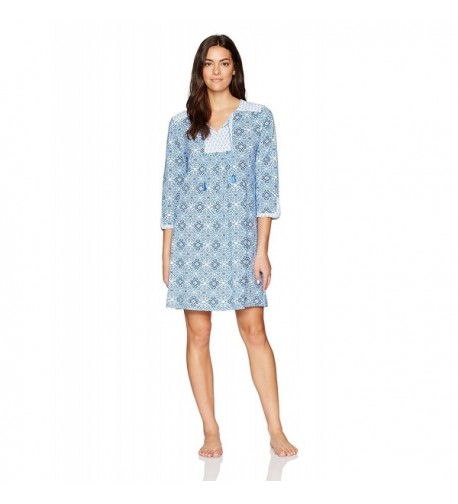 Carole Hochman Printed Sleepshirt Medallions