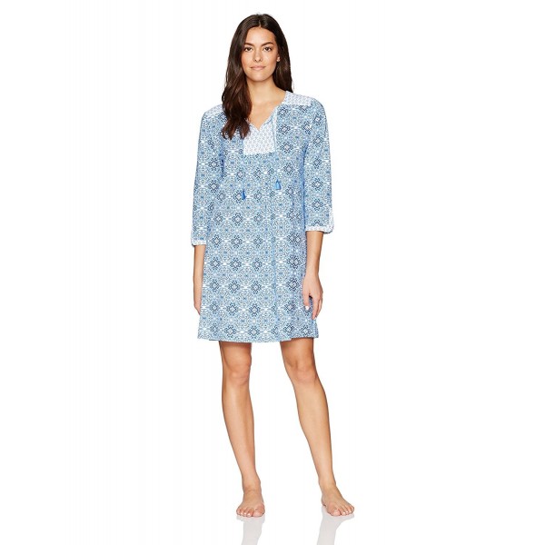 Carole Hochman Printed Sleepshirt Medallions