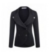 ELESOL Womens Peplum Blazer Jacket