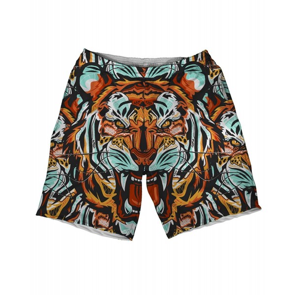 INTO AM Fractal Tiger Shorts