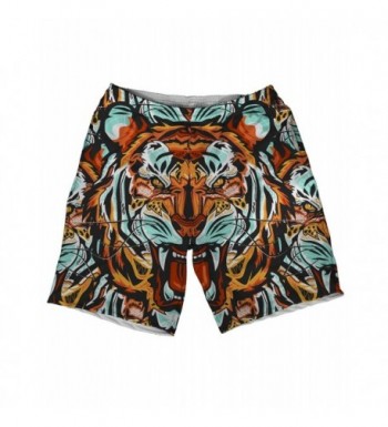 INTO AM Fractal Tiger Shorts