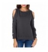 Sarin Mathews Shoulder Pullover Sweatshirts