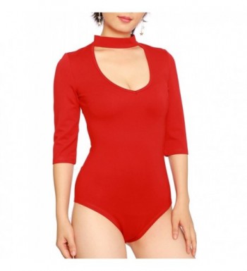 May Maya Plunging V Neckline Bodysuit