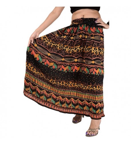 Skirts Scarves Womens Printed Length