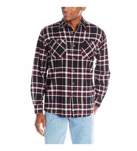 Wrangler Authentics Long Sleeve Flannel Caviar