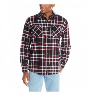 Wrangler Authentics Long Sleeve Flannel Caviar