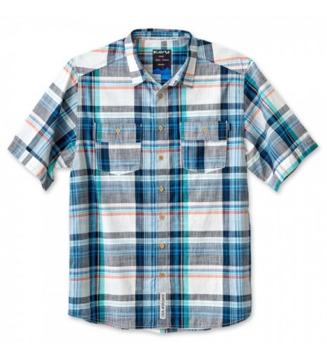 KAVU Rumson Button Shirts Pacific