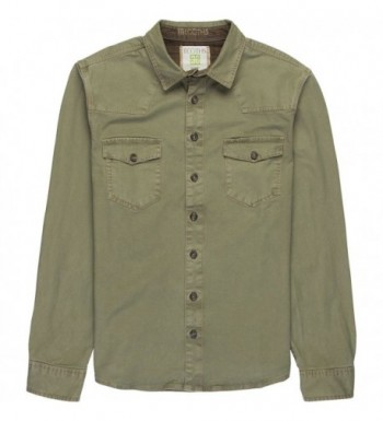 Ecoths Brock Overshirt Lichen Clothing