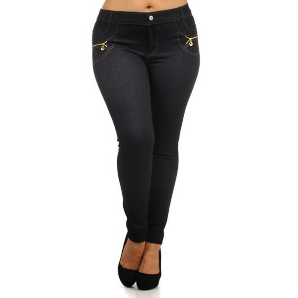 Fashion Womens Assorted Jeggings zipper