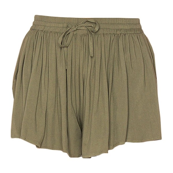 AOMEI Summer Pleated Casual Shorts